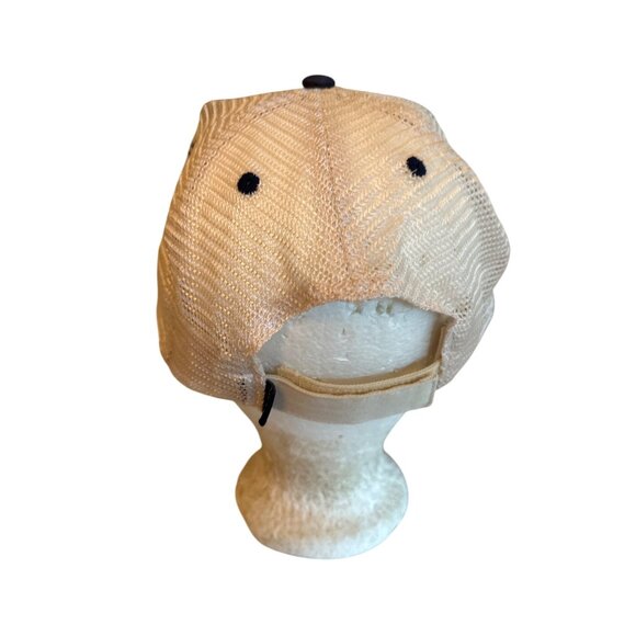 Adventures On The Gorge Snapback Hat Navy & Tan By Ouray Sportswear - Picture 3 of 5